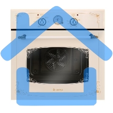 Духовка электрическая Gefest ЭДВ ДА 602-02 К74, встраиваемая