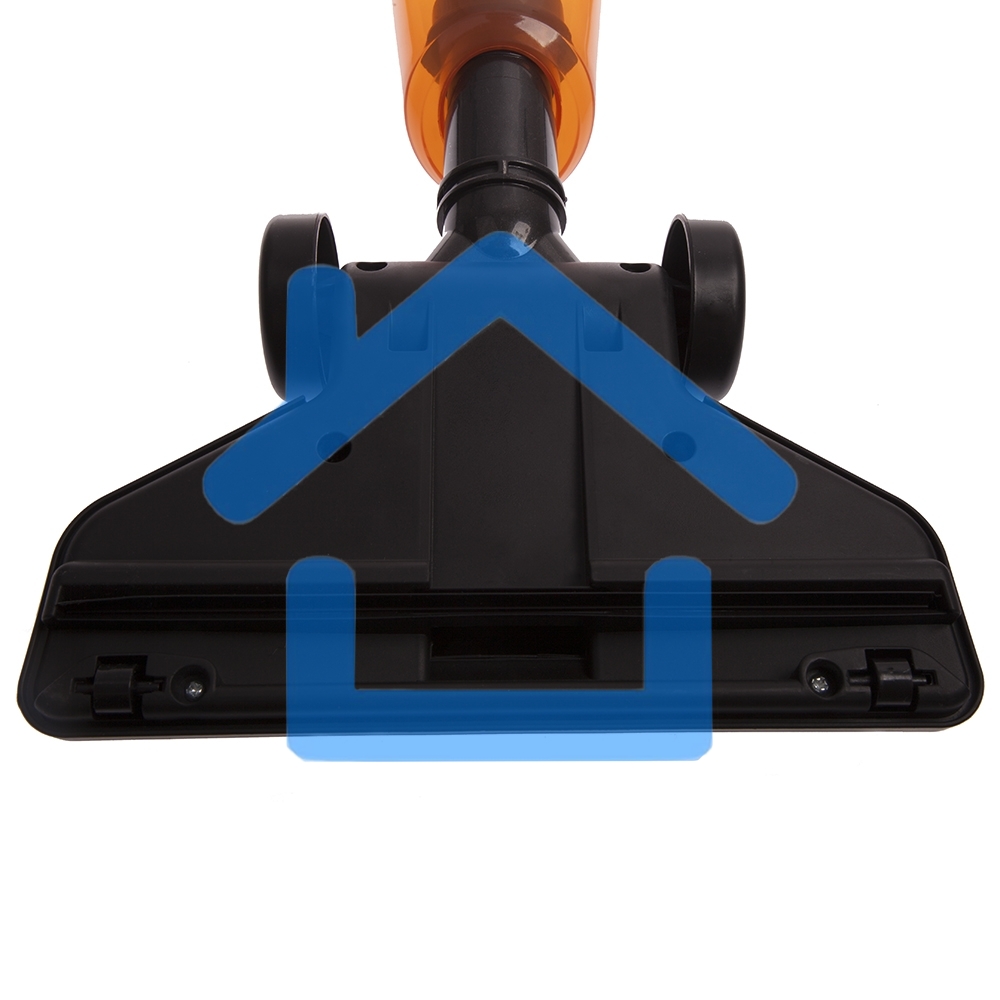 Пылесос вертикальный циклонного типа Endever SkyClean VC-277, темно-серый/оранжевый, мощность 700 Вт, циклонная система фильтрации, 6 шт/уп