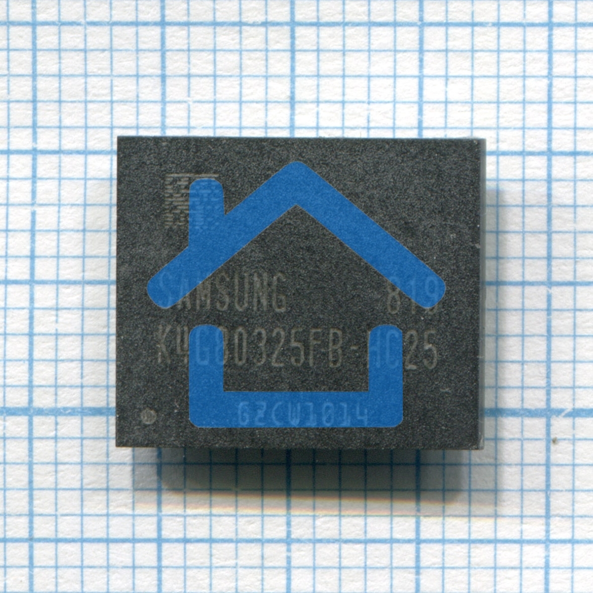 Видеопамять GDDR5 1GB Samsung K4G80325FB-HC25