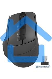 Мышь беспроводная A4Tech Fstyler FG30S серый, 2000 dpi, радиоканал, USB, кнопки - 6
