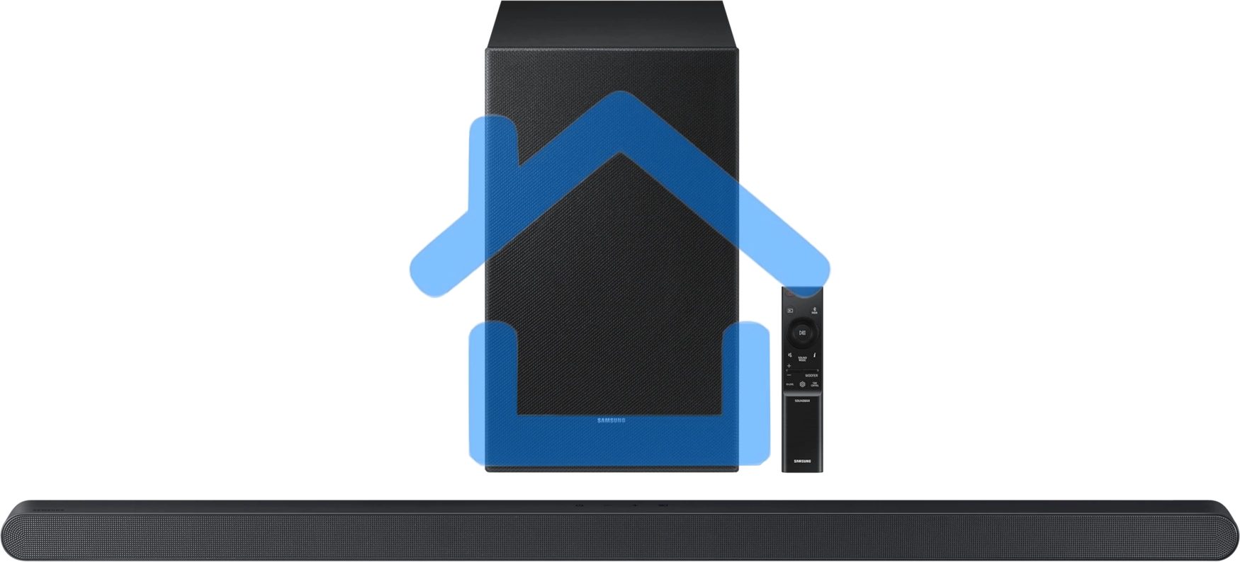 Саундбар Samsung HW-S700D/RU 3.1 430Вт черный