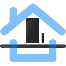 Саундбар Samsung HW-S700D/RU 3.1 430Вт черный