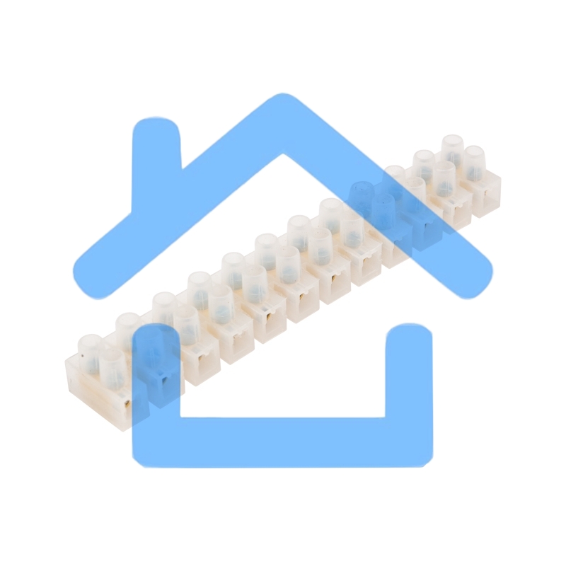 Клеммная колодка винтовая KВ-12 (4-12 мм²), ток 16 A, полиэтилен белый (ЗВИ), индивидуальная упаковка, 1 шт. Rexant