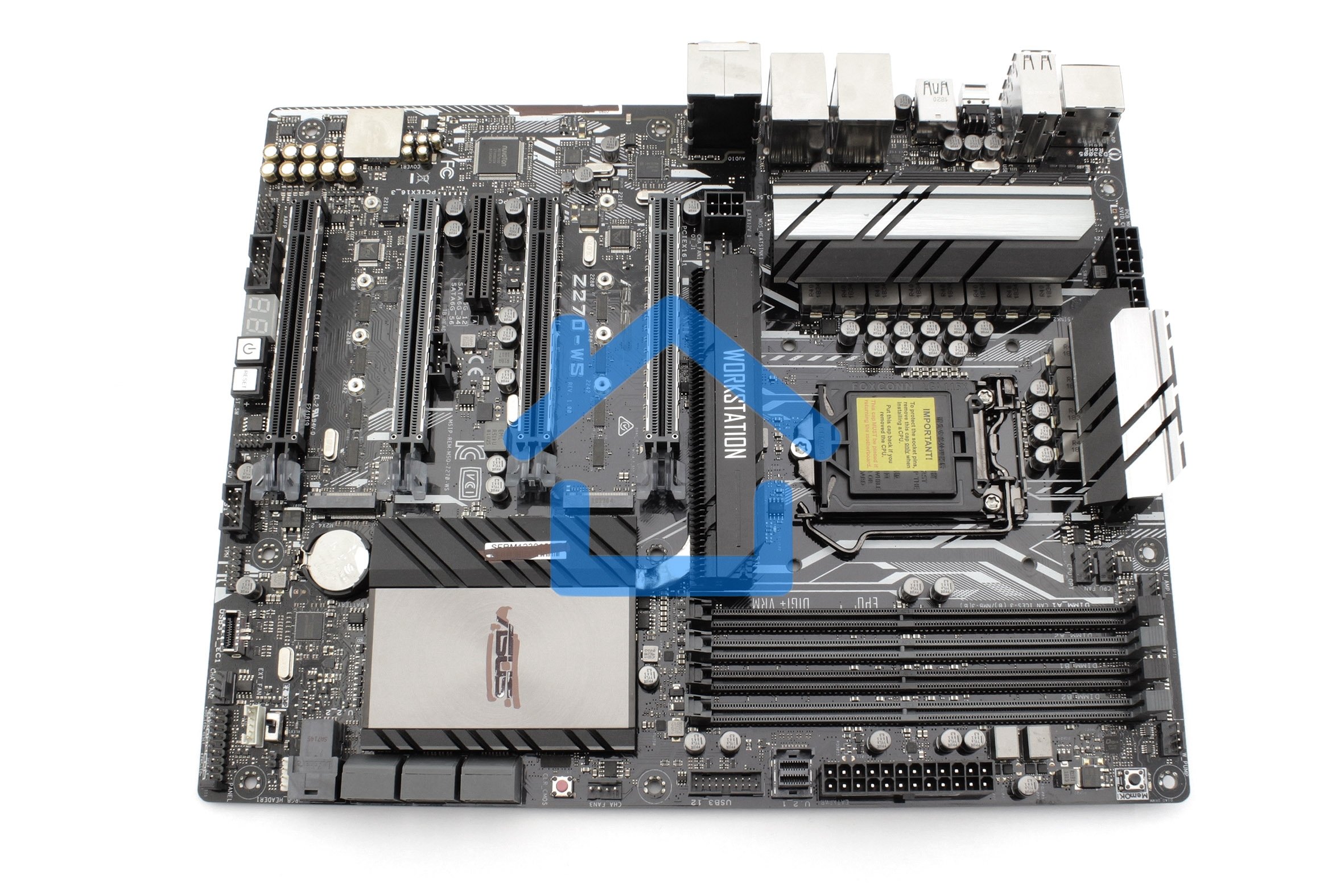 Материнская плата для Asus Z270-WS LGA1151,Z270,USB3.1,ATX,4DIMM 90SW0040-M0XBN0