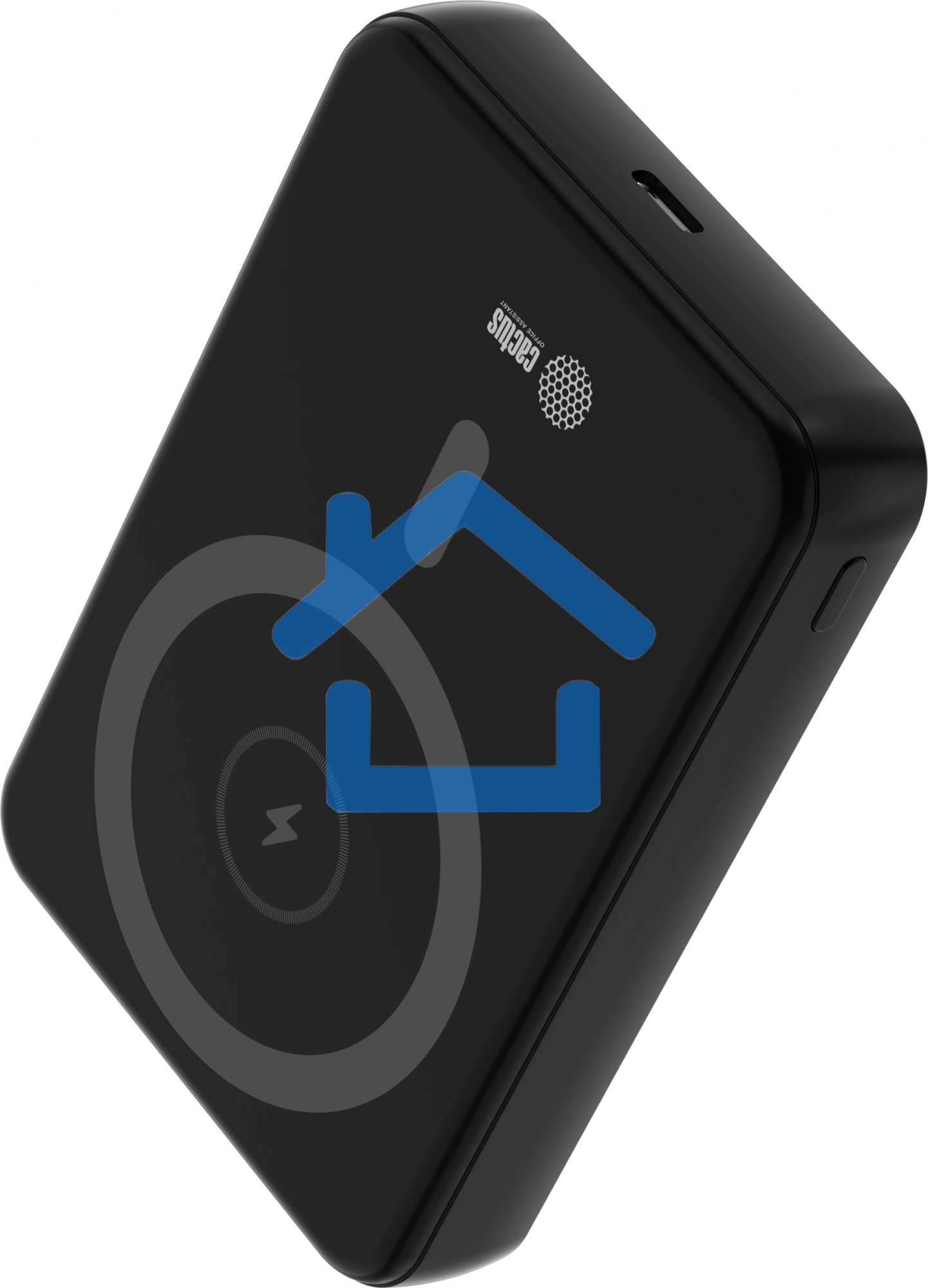 Портативный аккумулятор Cactus CS-PBFSUA-10000 10000mAh 22.5W 4.5A USB-C беспров.зар. черный