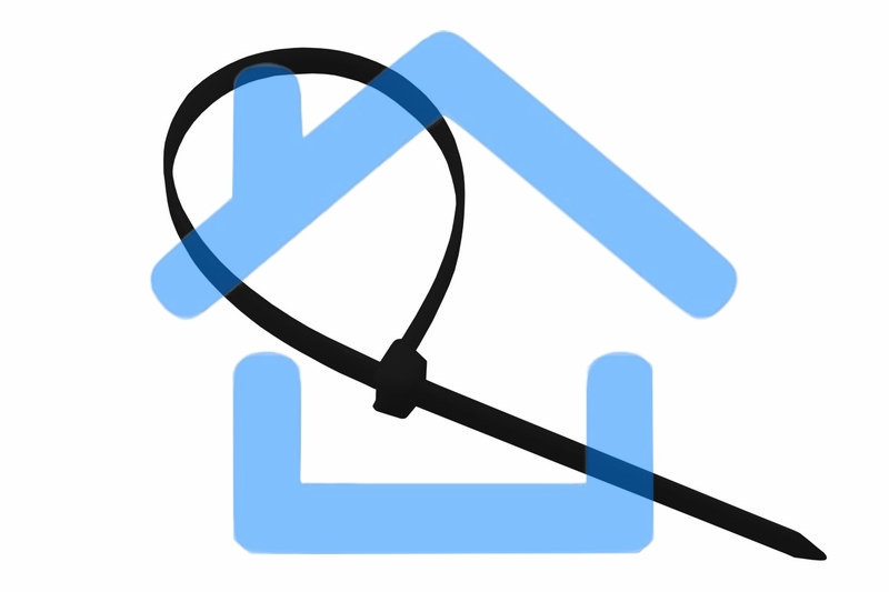 Хомут-стяжка кабельная нейлоновая Rexant 1020 x9,0 мм, черная, упаковка 100 шт.