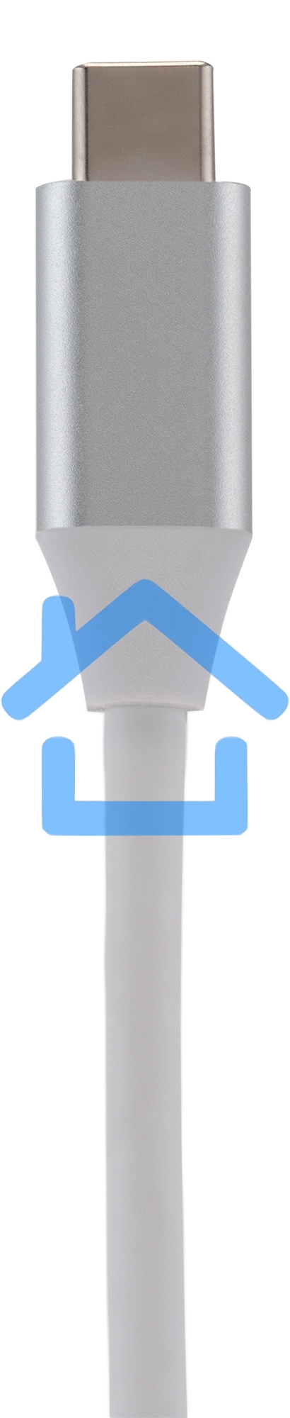 Устройство чтения карт памяти Type C Digma CR-С2501-S серебристый