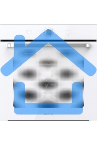 Электрическая духовка Gorenje BOS67371SYW 60 см, 77 л, Коллекция: Simplicity, Очистка паром AquaClean, 12 режимов, белый