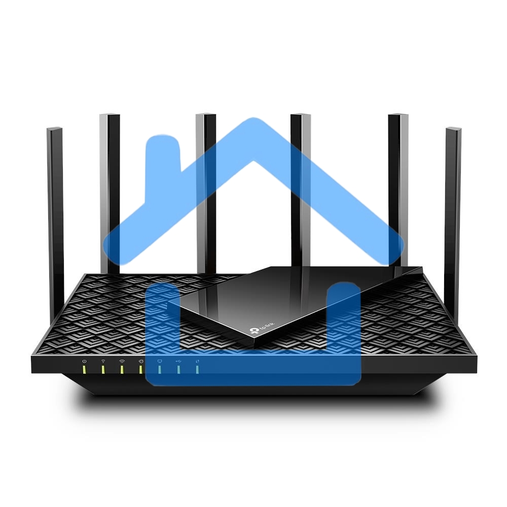 Роутер TP-Link Archer AX73 AX5400 Dual Band Wireless Gigabit Router, 1.5 GHz Tri-Core CPU, 1 GE WAN + 4 GE LAN ports, 1× USB 3.0 Port, support 1024-QAM, OFDMA, MU-MIMO, Airtime Fairness, Beamforming, 160MHz Channel Width, come with HomeShieldTM, support R