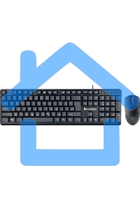 Комплект клавиатура + мышка Defender LINE C-511 RU черный