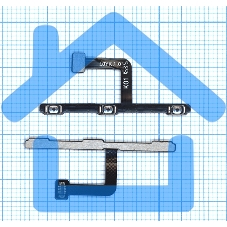 Шлейф кнопки включения и кнопок громкости для Meizu M3 Max