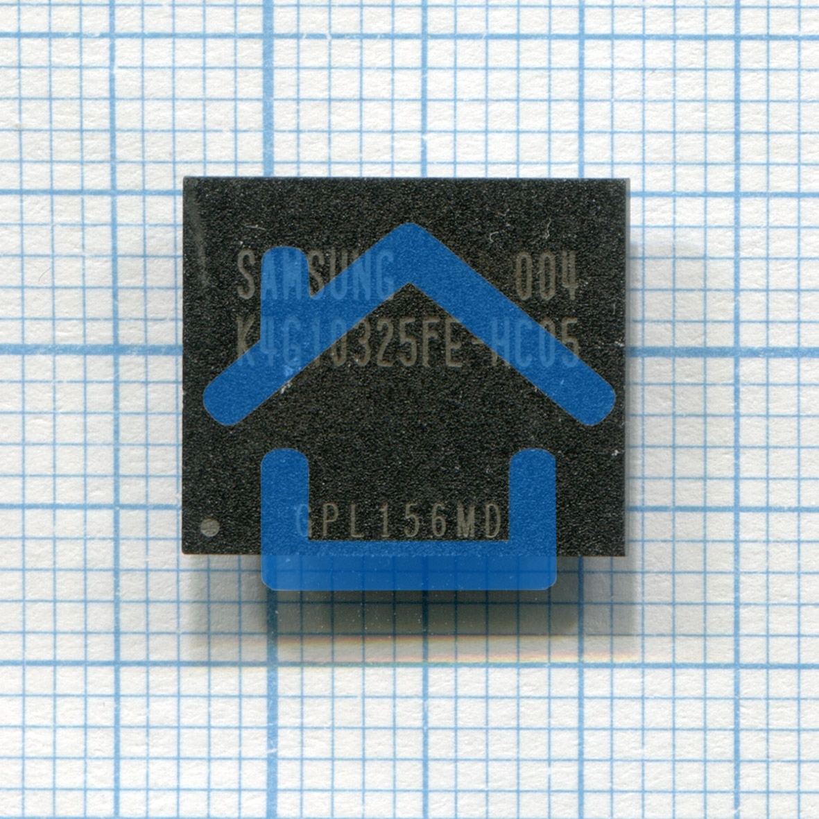 Видеопамять GDDR5 128MB Samsung K4G10325FE-HC05