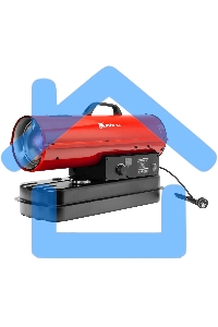 Дизельная тепловая пушка MTX DHB-10i, 10 кВт, 400 м3/ч, прямой нагрев, термостат