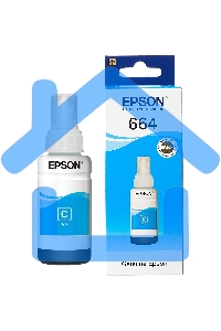 Чернила для EPSON C13T66424A Epson L100 (cyan) 70 мл