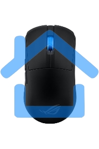 Мышь беспроводная ASUS ROG Harpe Ace Mini черный, 42000 dpi, радиоканал, Bluetooth, USB, кнопки - 5