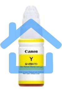 Чернила Canon GI-490Y 0666C001 желтый для Canon Pixma G1400/2400/3400 (70мл)