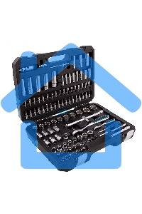Набор инструментов 109 предметов, 120 зубьев, CrV 1/4, 1/2
