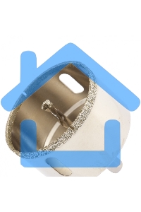 Сверло алмазное Matrix по керамограниту 68x67 мм, 3-гранный хвостовик