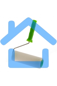 Валик ПОРОЛОН с ручкой, 200 мм, D - 48 мм, D ручки - 6 мм Россия Сибртех