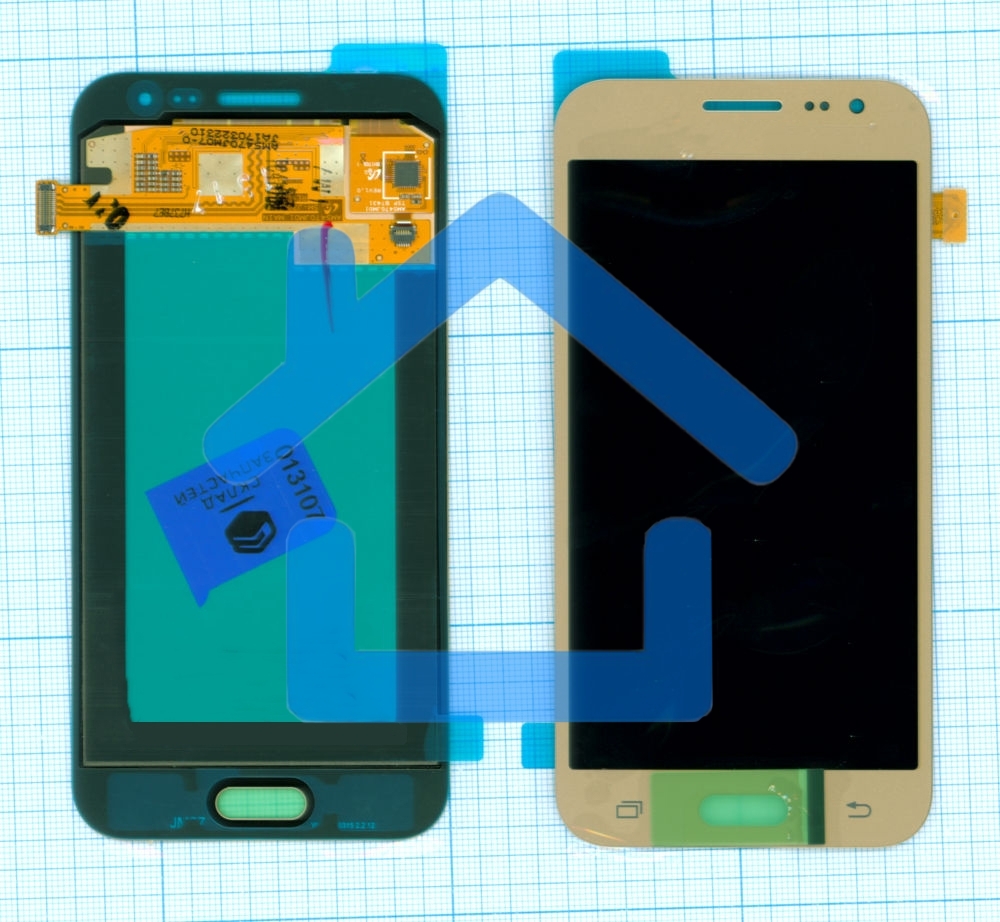 Дисплей для Samsung Galaxy J2 SM-J200 золотой