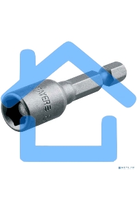 Головка STAYER PROFI Нат-драйвер 26390-10магнитная E 1/4'' длина 48 мм 10мм 1шт
