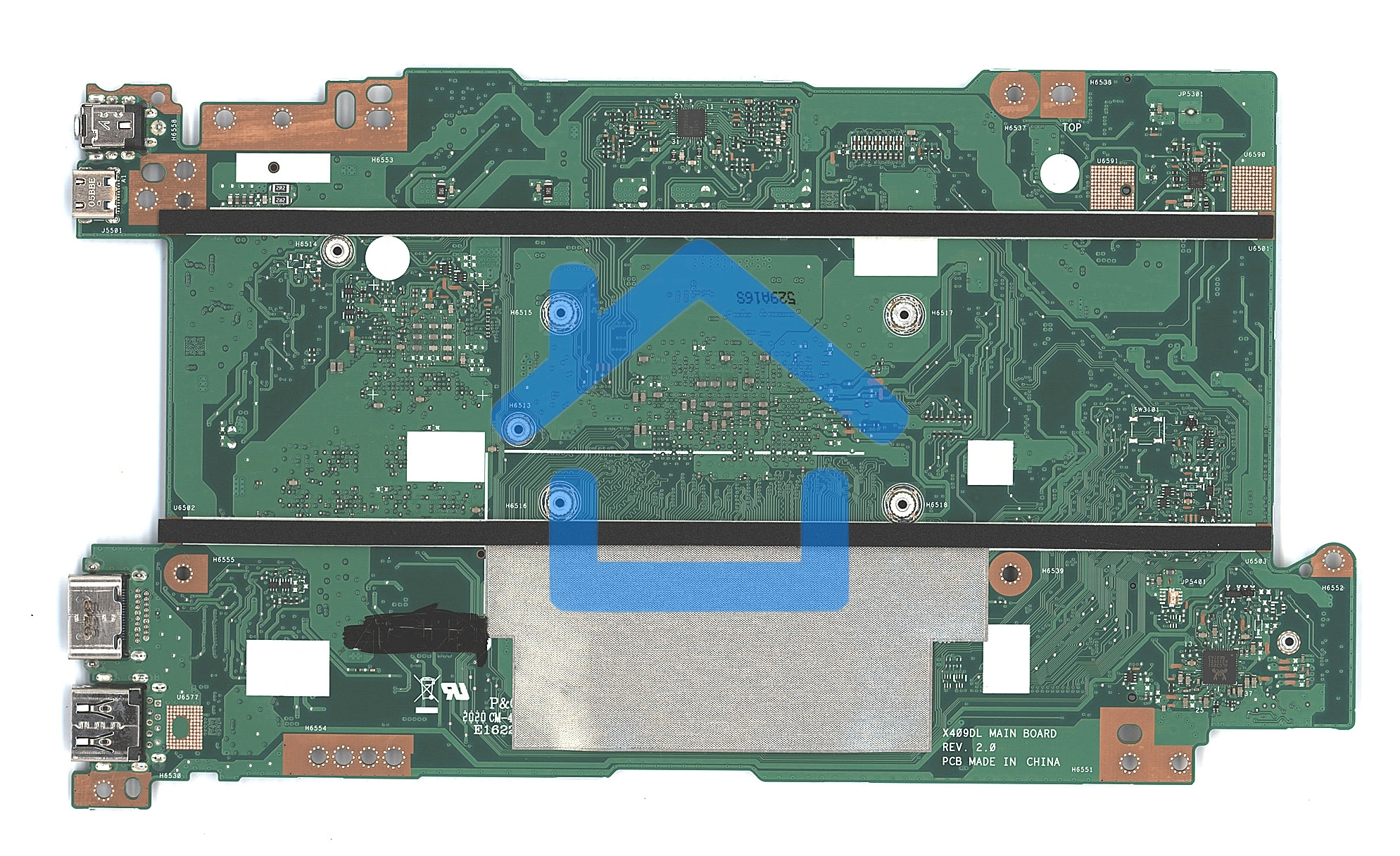 Материнская плата для Asus X409DJ 8G/R5-3500U