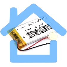 Аккумулятор Li-Pol (батарея) 4*30*48мм 2pin 3.7V/560mAh Аккумулятор Li-Pol (батарея) 4*30*48мм 2pin 3.7V/560mAh