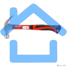 Молоток-гвоздодер Matrix 450 г, боек 27 мм, фибергласовая обрезиненная рукоятка