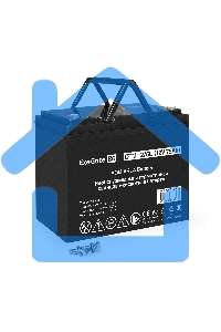 Аккумуляторная батарея ExeGate DTM 1275L (12V 75Ah, болт М6)