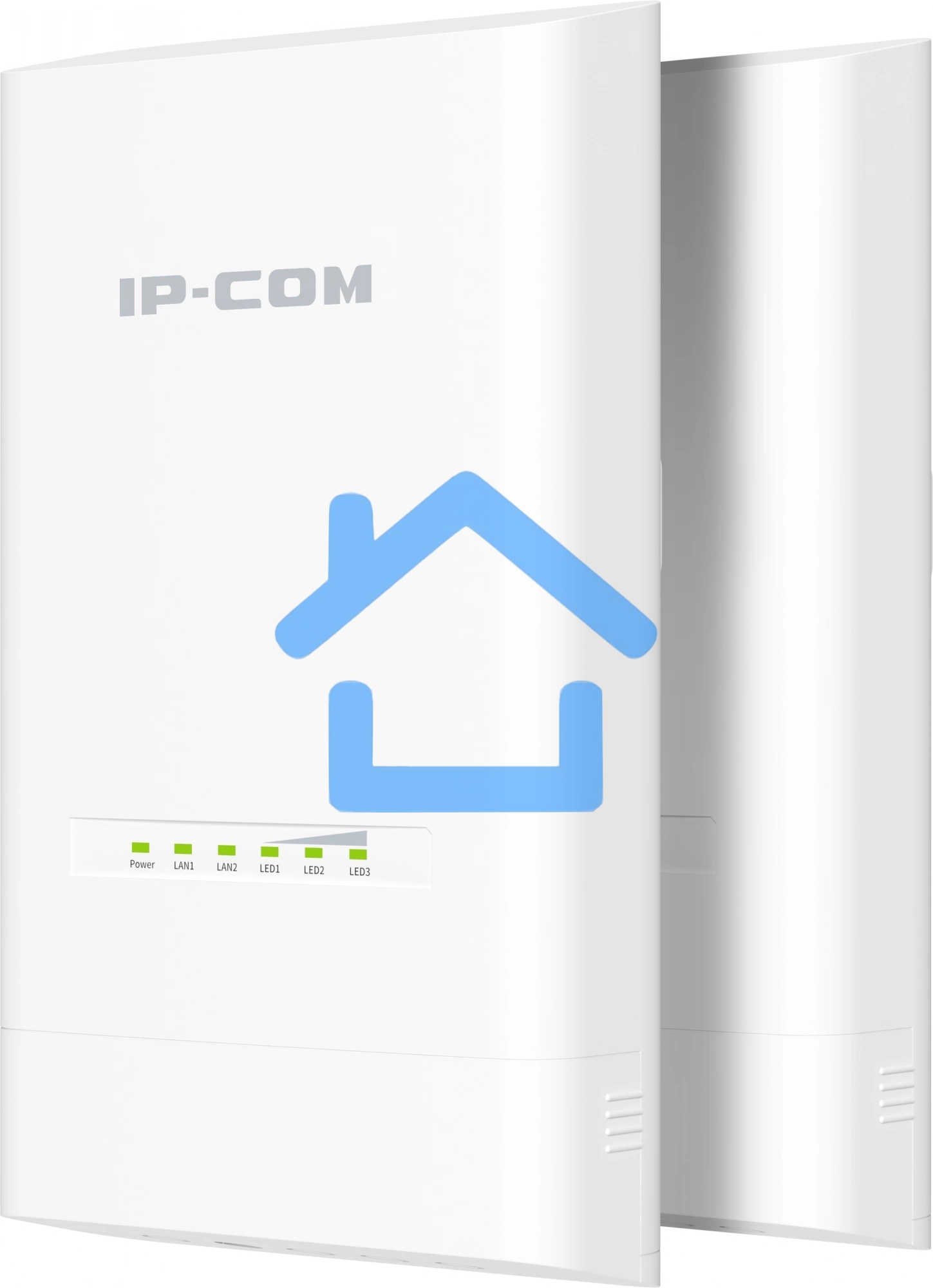 Наружная точка доступа IP-COM CPE12, 5 ГГц, до 867 Мбит/с, IP65, 1х12dbi, PoE, 2х1 Гбит/с, молниезащита 6000В