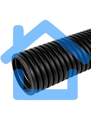 Трубa автомобильная гофрированная ПП Ø 6,8 мм, неразрезная (бухта 50 м/уп.) Rexant