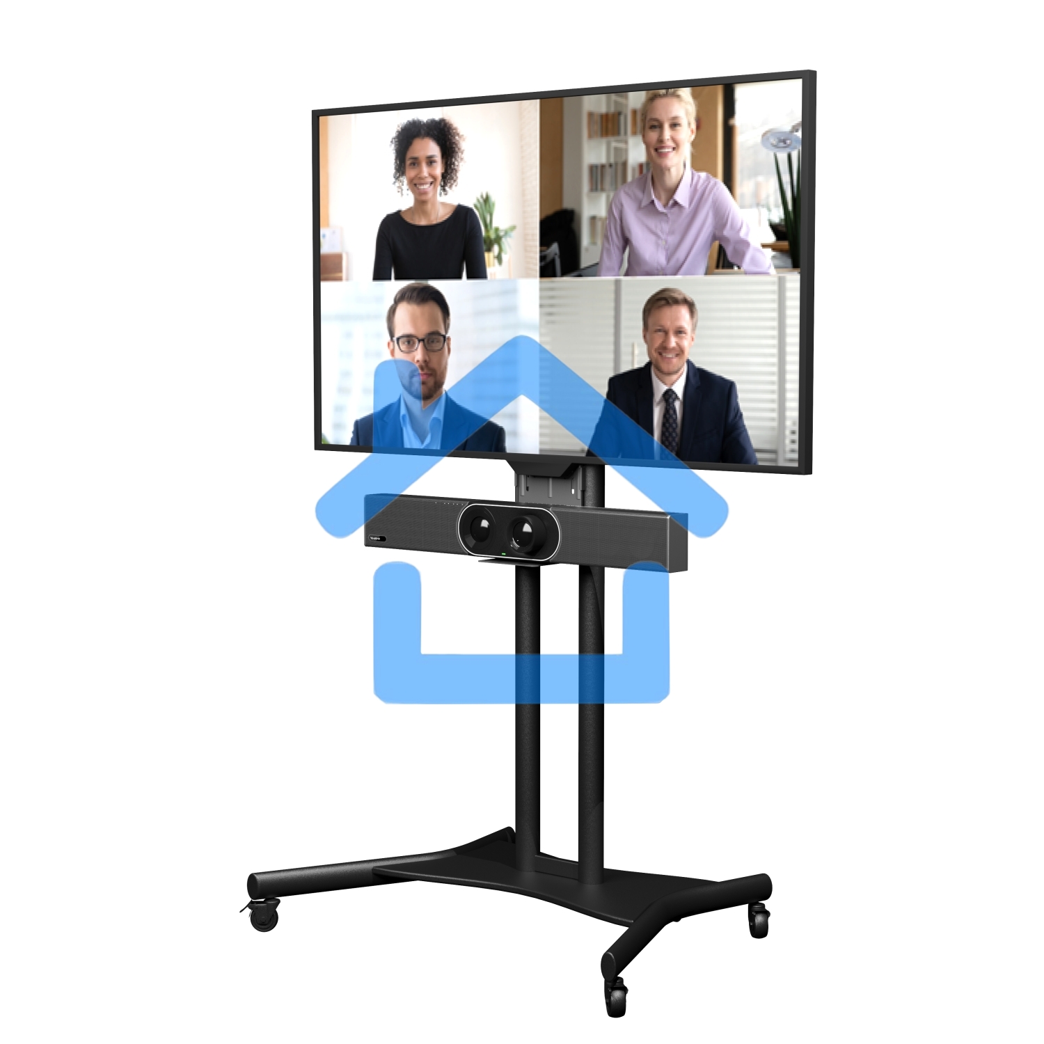 Монтажный комплект TV Mount Kit for Yealink UVC40, MeetingEye 400/600, MeetingBar A20/30 and etc.