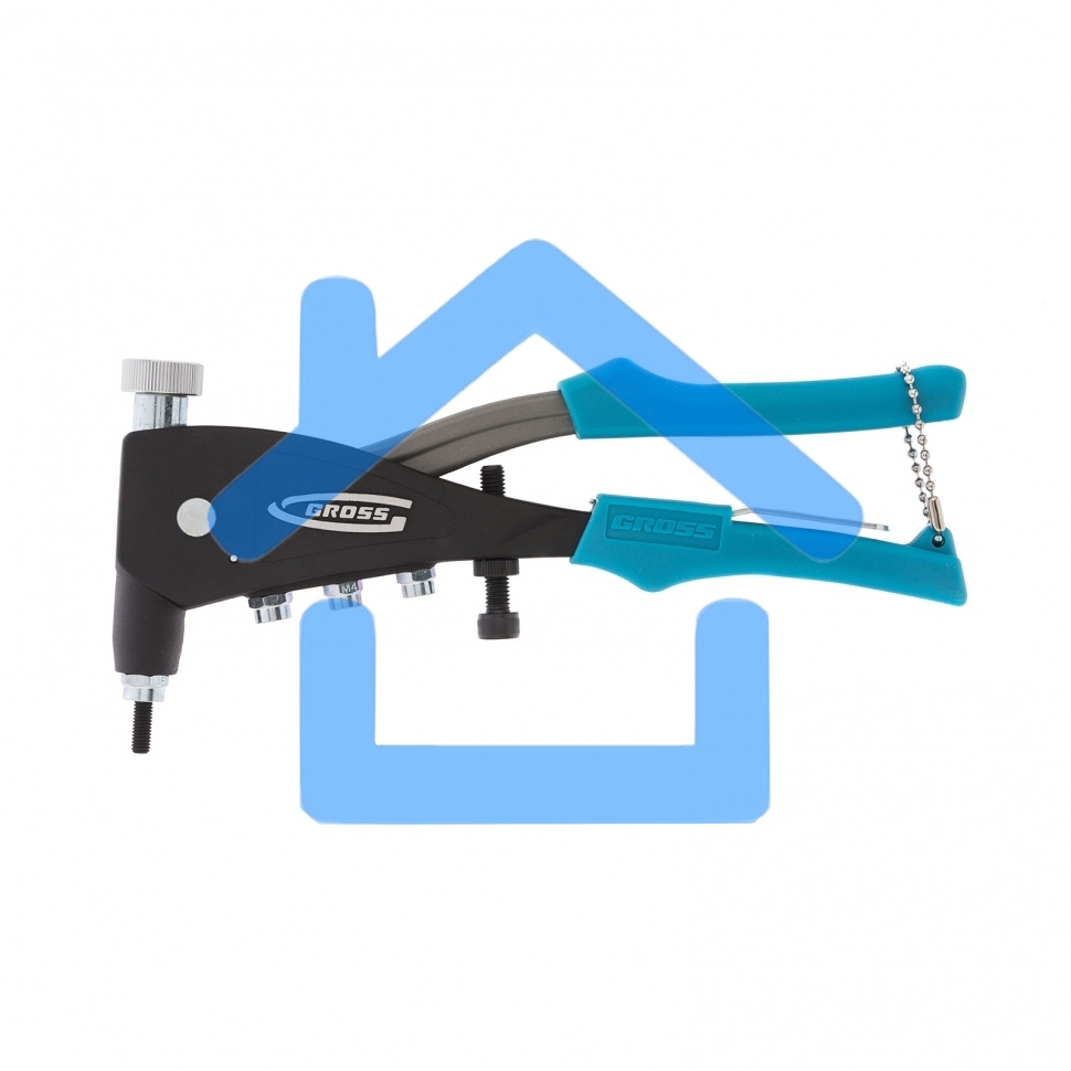 Заклепочник ручной, для резьбовых заклепок, заклепки М3, М4, М5, M6 Gross