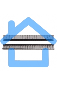 Скобы Matrix для пнев. степл., 10x1,2x0,6, шир. скобы - 11,2 мм, 5000 шт