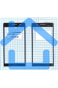 Стекло для Huawei Ascend P6 черное