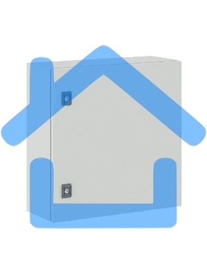 Шкаф ST с монтажной платой 500х500х200мм от IP65-до IP66 IK10 ДКС R5ST0552