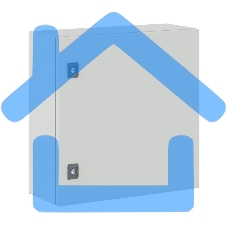 Шкаф ST с монтажной платой 500х500х200мм от IP65-до IP66 IK10 ДКС R5ST0552 Шкаф ST с монтажной платой 500х500х200мм от IP65-до IP66 IK10 ДКС R5ST0552