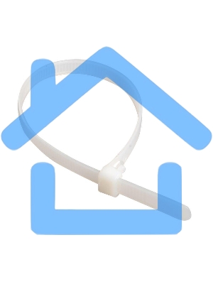 Хомут кабельный 2.5х100 нейл. бел. (уп.100шт) ИЭК UHH31-D025-100-100