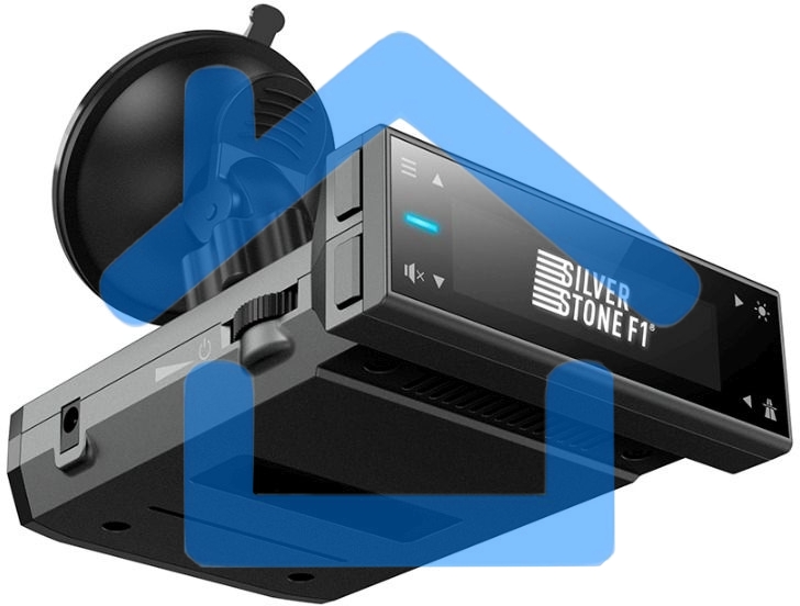 Радар-детектор Silverstone F1 SOCHI PRO GPS приемник черный