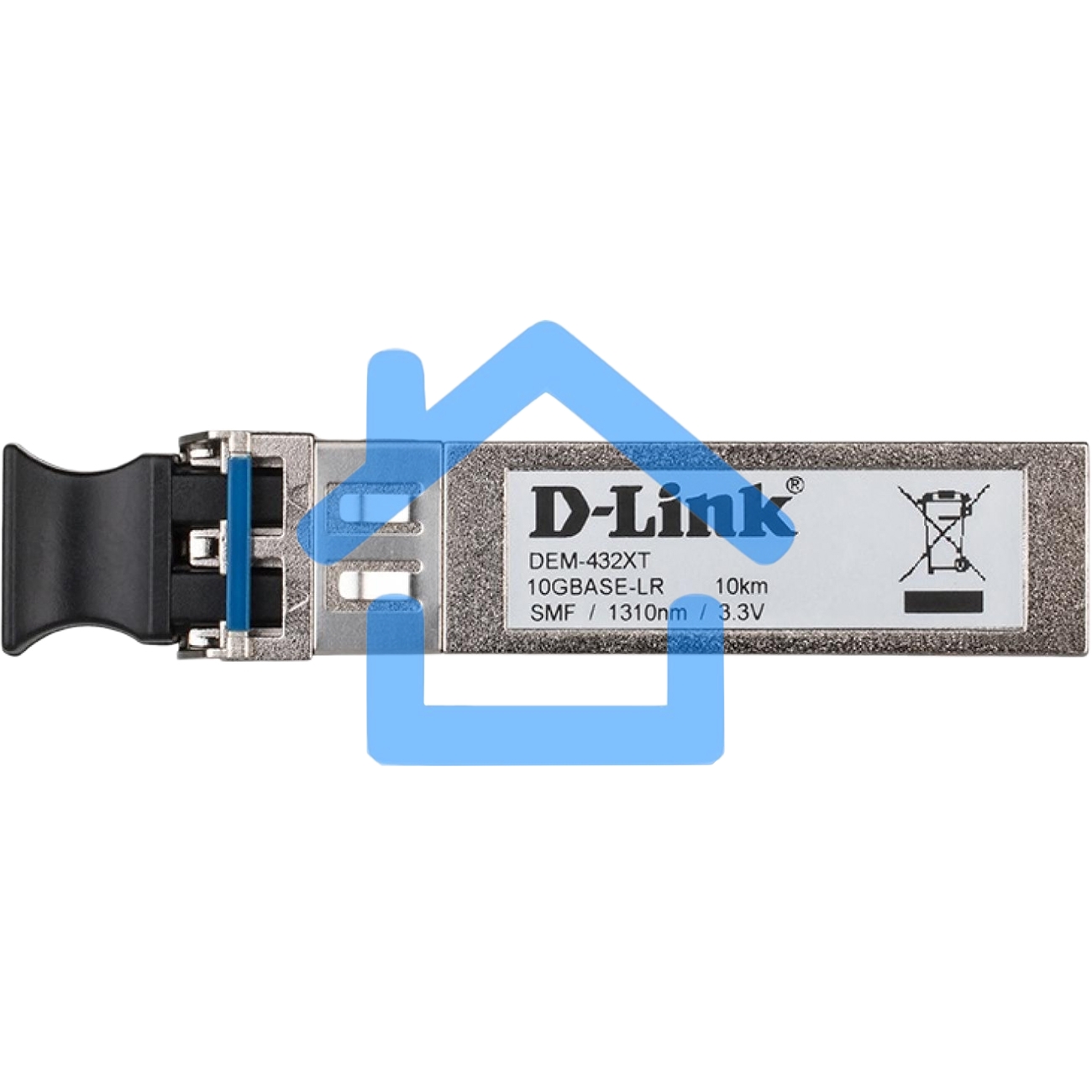 Трансивер D-Link 432XT/B1A SFP+ с 1 портом 10GBase-LR с поддержкой DDM для одномодового оптического кабеля (до 10 км)