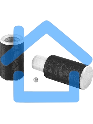 Петля гаражная с шаром СИБРТЕХ d 30*140мм,2 шт. Р 92009