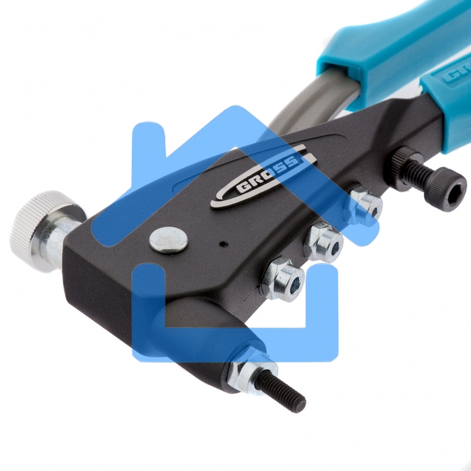 Заклепочник ручной, для резьбовых заклепок, заклепки М3, М4, М5, M6 Gross