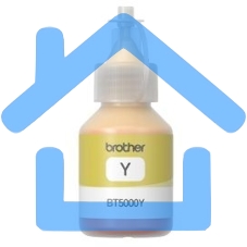 Чернила водорастворимые Brother BT5000Y желтый (48 мл., 5000 стр.) для Brother DCP-T300/T500W/T700W