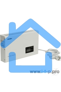 Стабилизатор напряжения SVEN AVR SLIM-1000 LCD