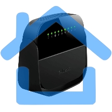 Роутер беспроводной D-Link DSL-2640U/R1A ADSL2+ черный ANNEX А