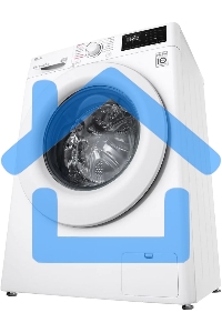 Стиральная машина LG F2V3GS3W белый, загрузка фронтальная 8,5 кг, 1200 об/мин., класс: А