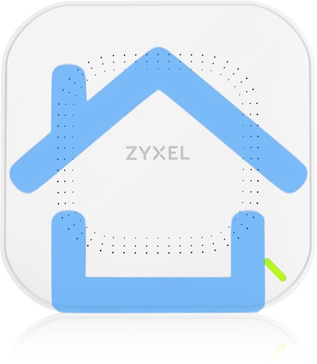 Гибридная точка доступа Zyxel NebulaFlex NWA50AX, WiFi 6, 802.11a/b/g/n/ac/ax (2,4 и 5 ГГц), MU-MIMO, антенны 2x2, до 575+1200 Мбит/с, 1xLAN GE, PoE, без поддержки Captive portal и WPA-Enterprise, защ