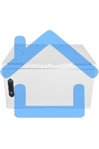 Шкаф телеком. настен, 9U, 600x650 дверь металл (ШРН-9.650.1) (1 коробка)