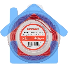 Трубка термоусаживаемая 8.0/4.0мм красн. ролик 2.44м Rexant 29-0044