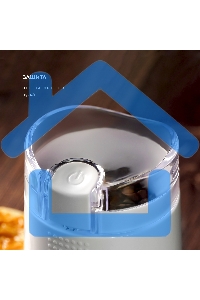 Кофемолка электрическая Galaxy Line GL 0909, белый, роторная, 200 Вт, вместимость контейнера 45 г